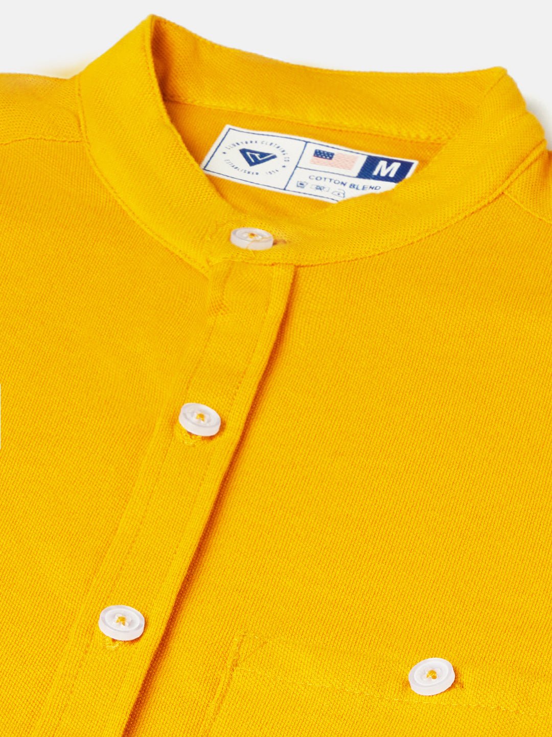 Mustard Knitted Shirt - clubyork