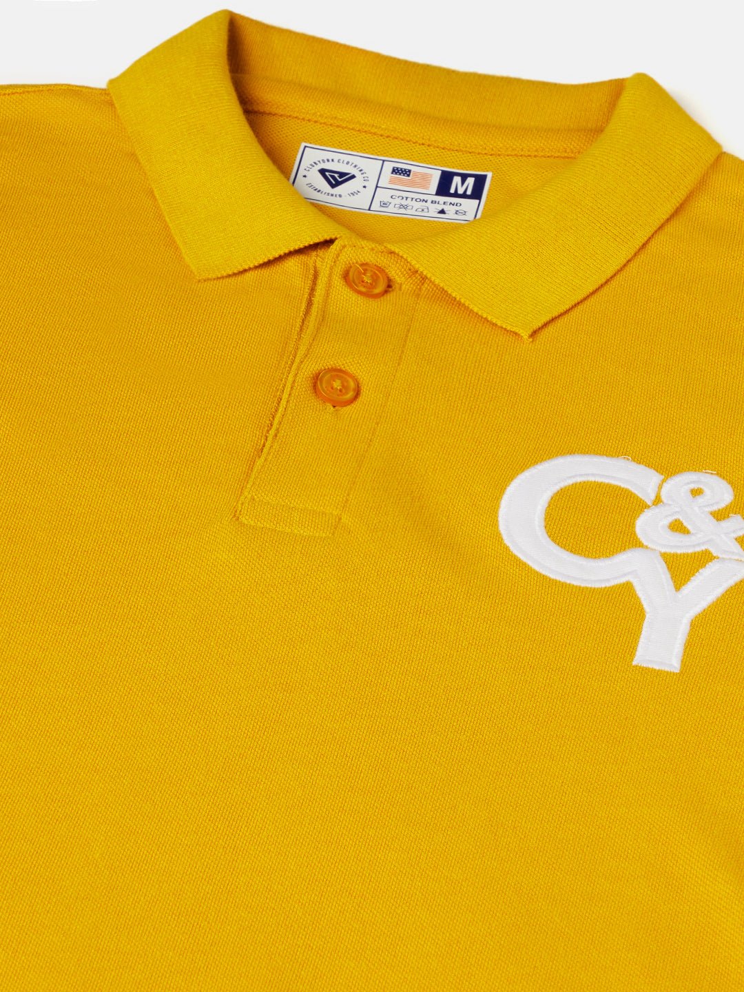 Mustard Polo T-Shirt - clubyork