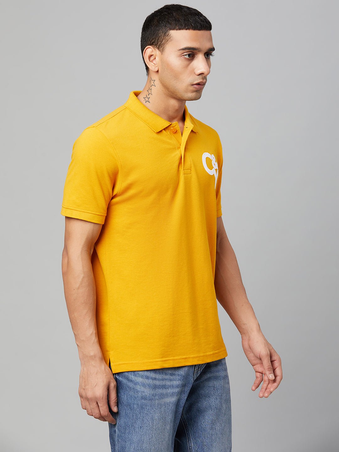 Mustard Polo T-Shirt - clubyork