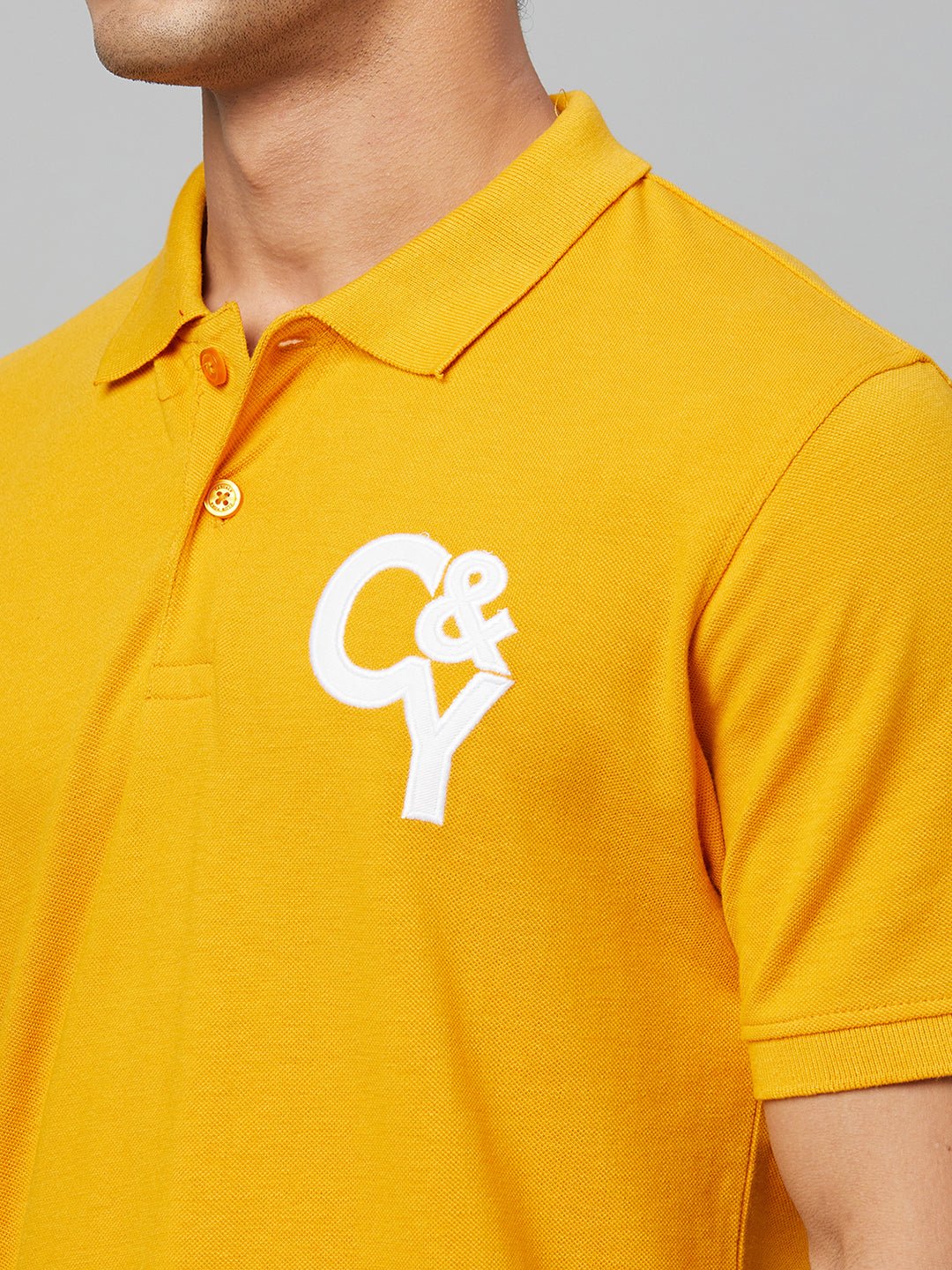 Mustard Polo T-Shirt - clubyork