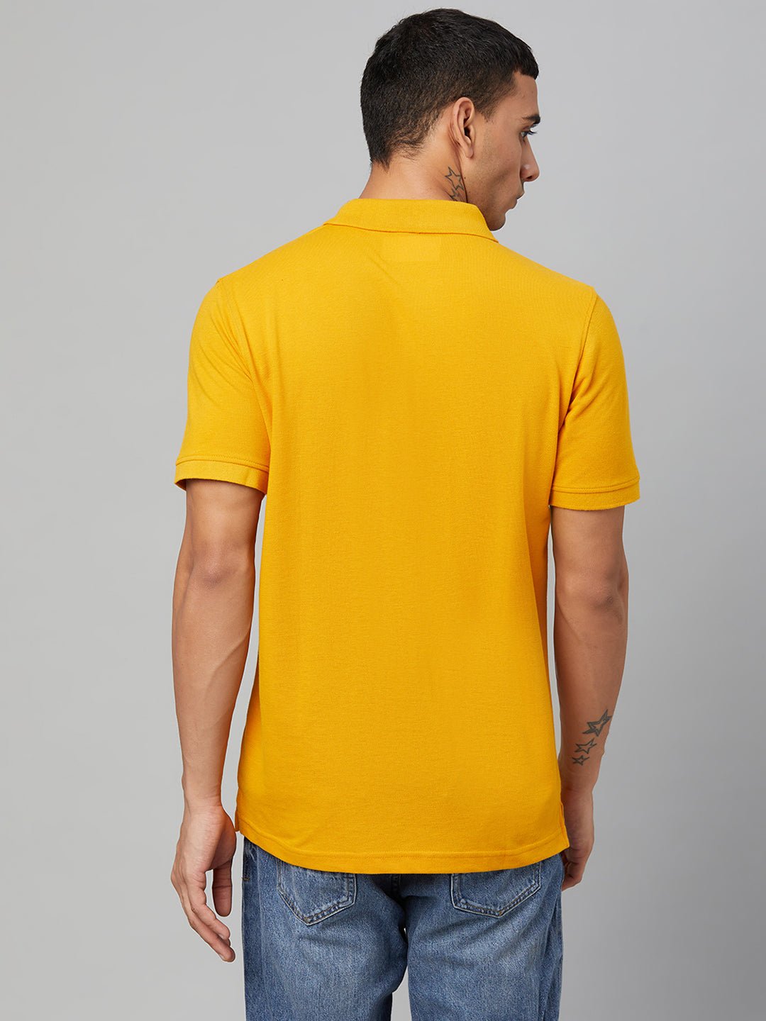 Mustard Polo T-Shirt - clubyork