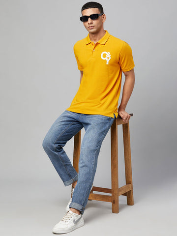 Mustard Polo T-Shirt - clubyork