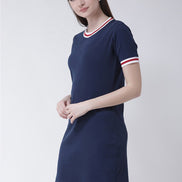 Navy Blue Dress - clubyork