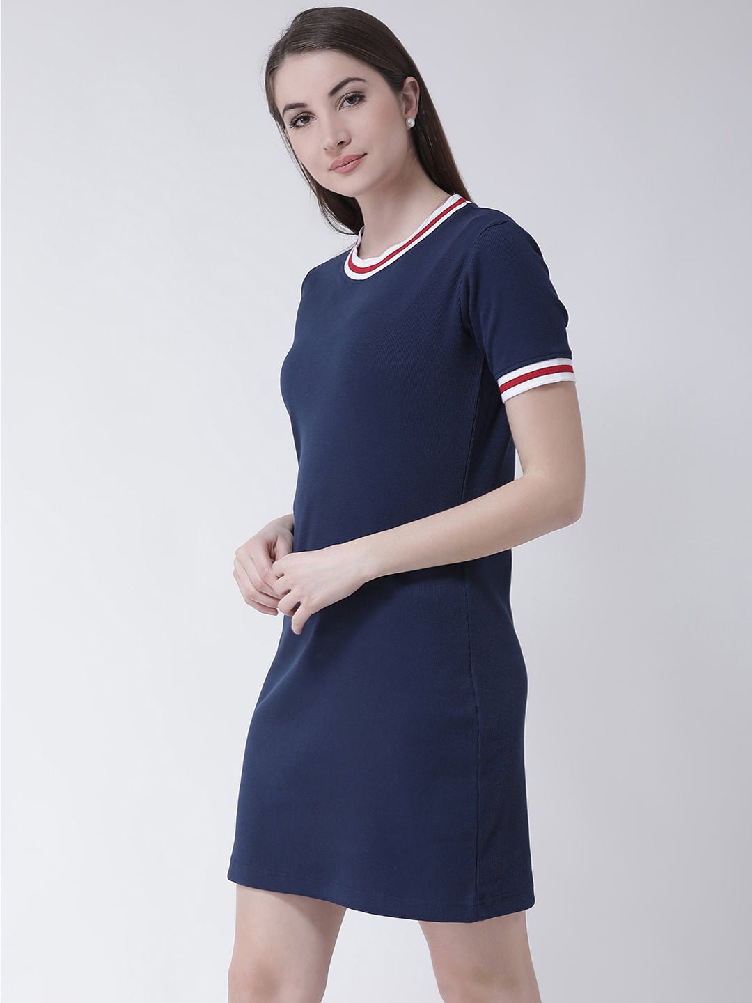 Navy Blue Dress - clubyork