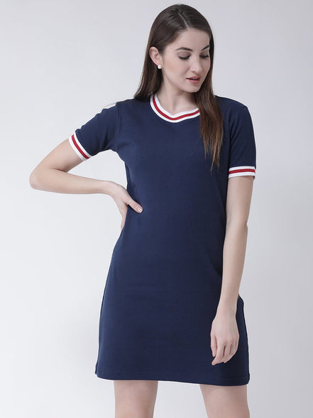 Navy Blue Dress - clubyork
