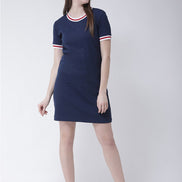 Navy Blue Dress - clubyork