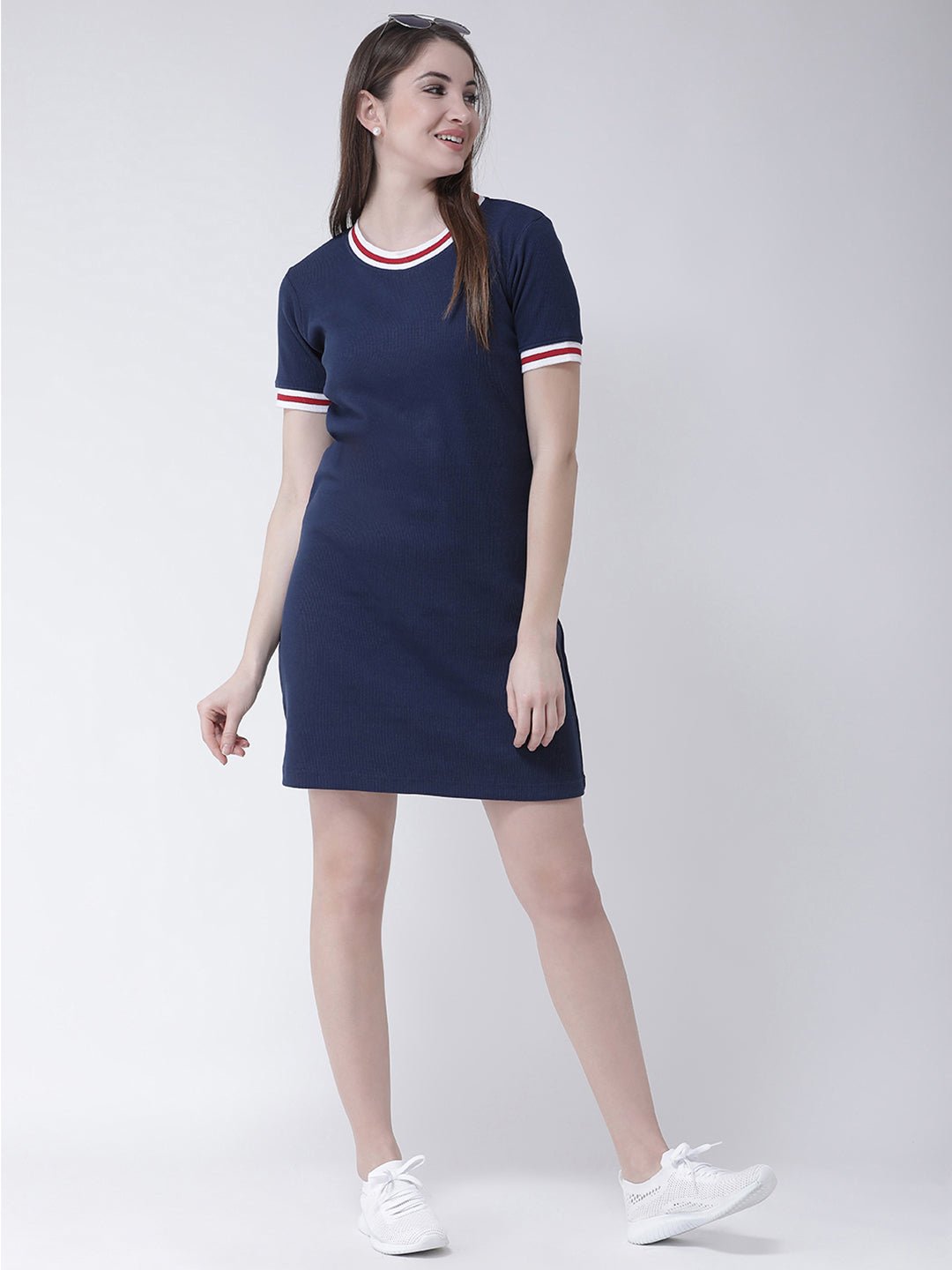 Navy Blue Dress - clubyork
