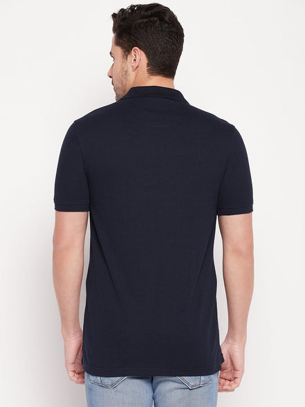 Navy Blue Polo T-shirt - clubyork