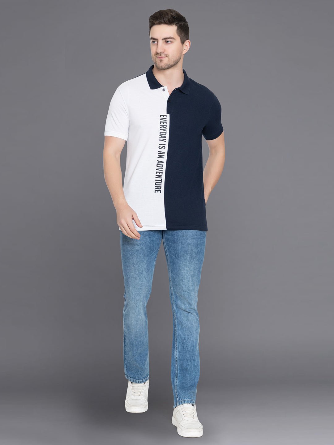 Navy Blue Polo T-Shirt - clubyork