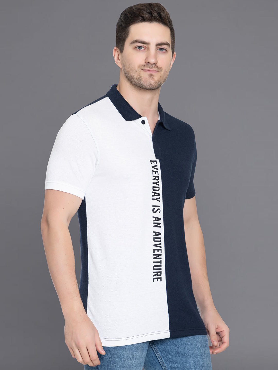 Navy Blue Polo T-Shirt - clubyork