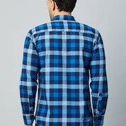 Navy Full Sleeve Casual Shirt - clubyork