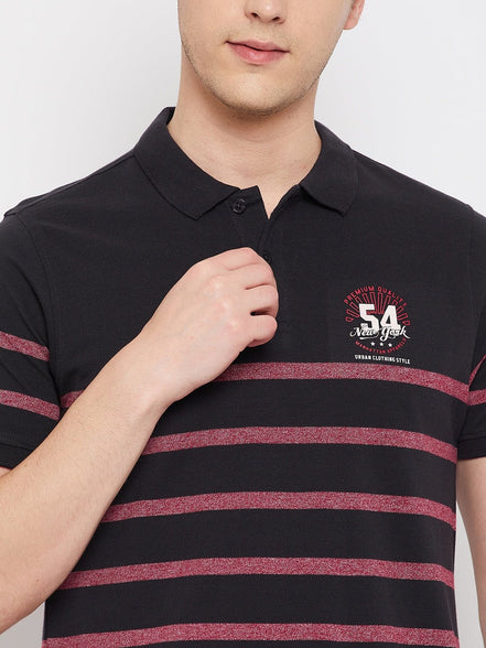 Navy Polo T-Shirt - clubyork