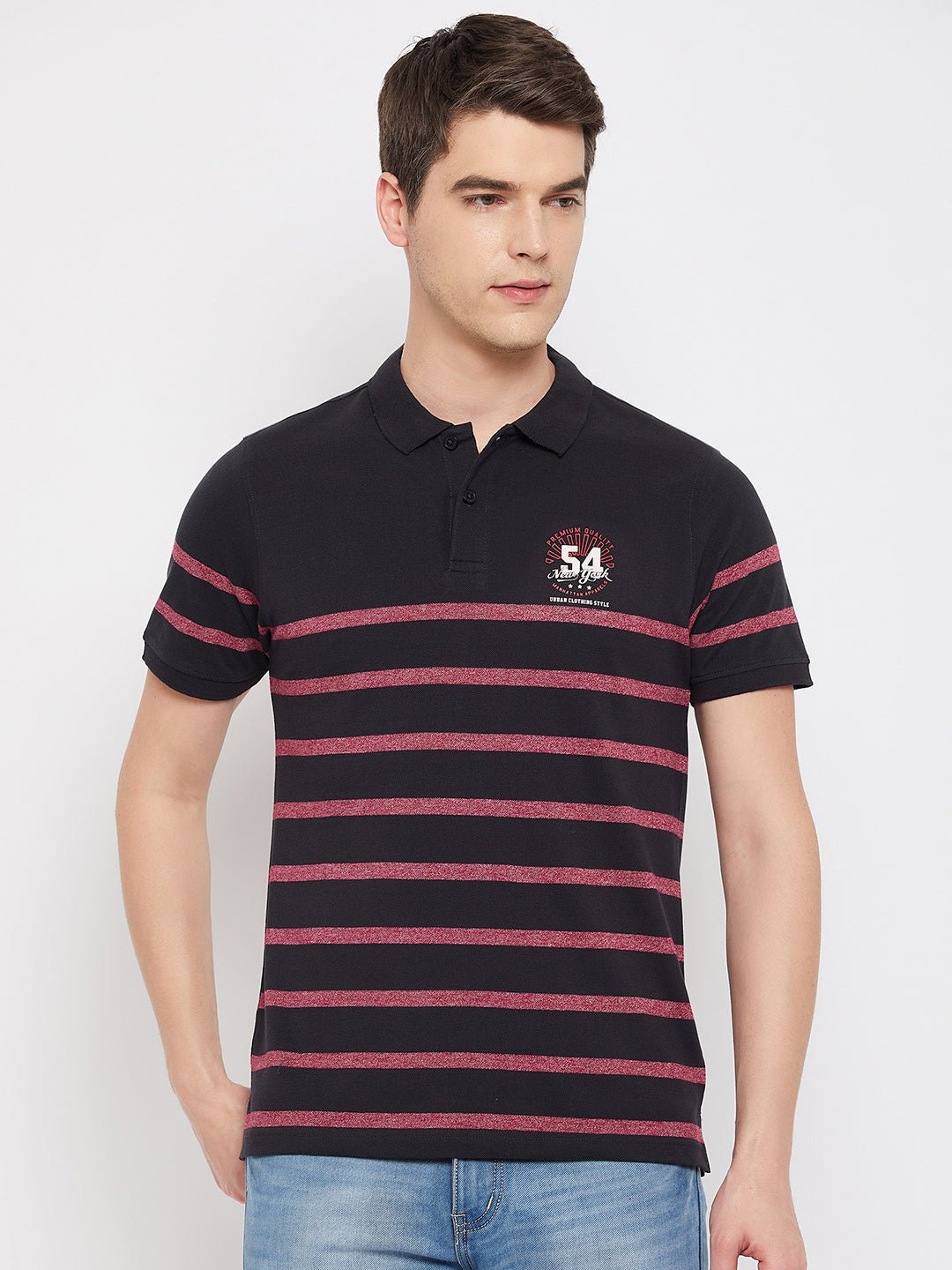 Navy Polo T-Shirt - clubyork
