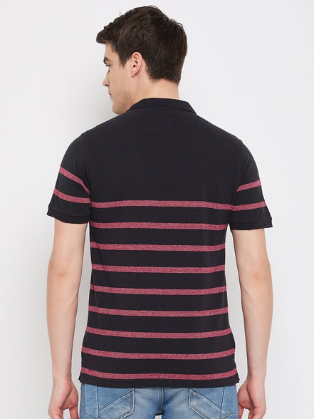 Navy Polo T-Shirt - clubyork