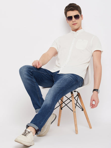 Off White Knitted Shirt - clubyork