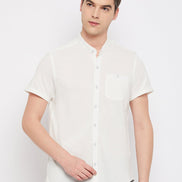 Off White Knitted Shirt - clubyork