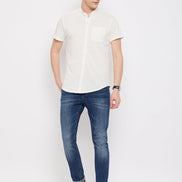 Off White Knitted Shirt - clubyork