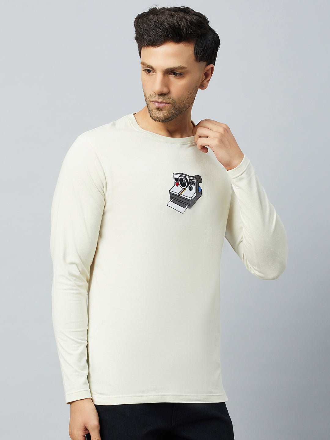 Off White Printed Tshirt - clubyork