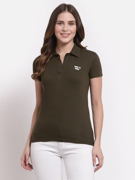 Olive Polo T-Shirt - clubyork