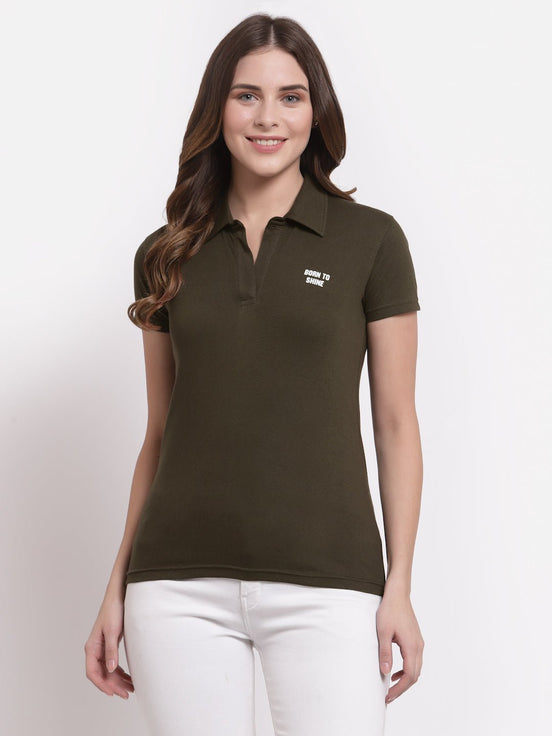 Olive Polo T-Shirt - clubyork
