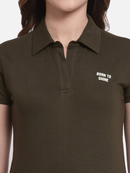 Olive Polo T-Shirt - clubyork