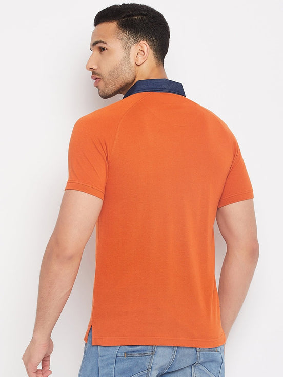 Orange Polo T-Shirt - clubyork