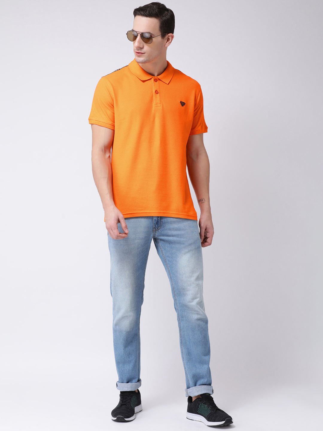 Orange Polo T-shirt - clubyork