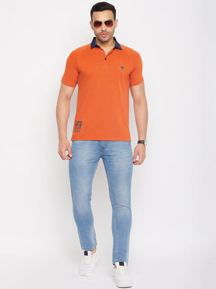 Orange Polo T-Shirt - clubyork