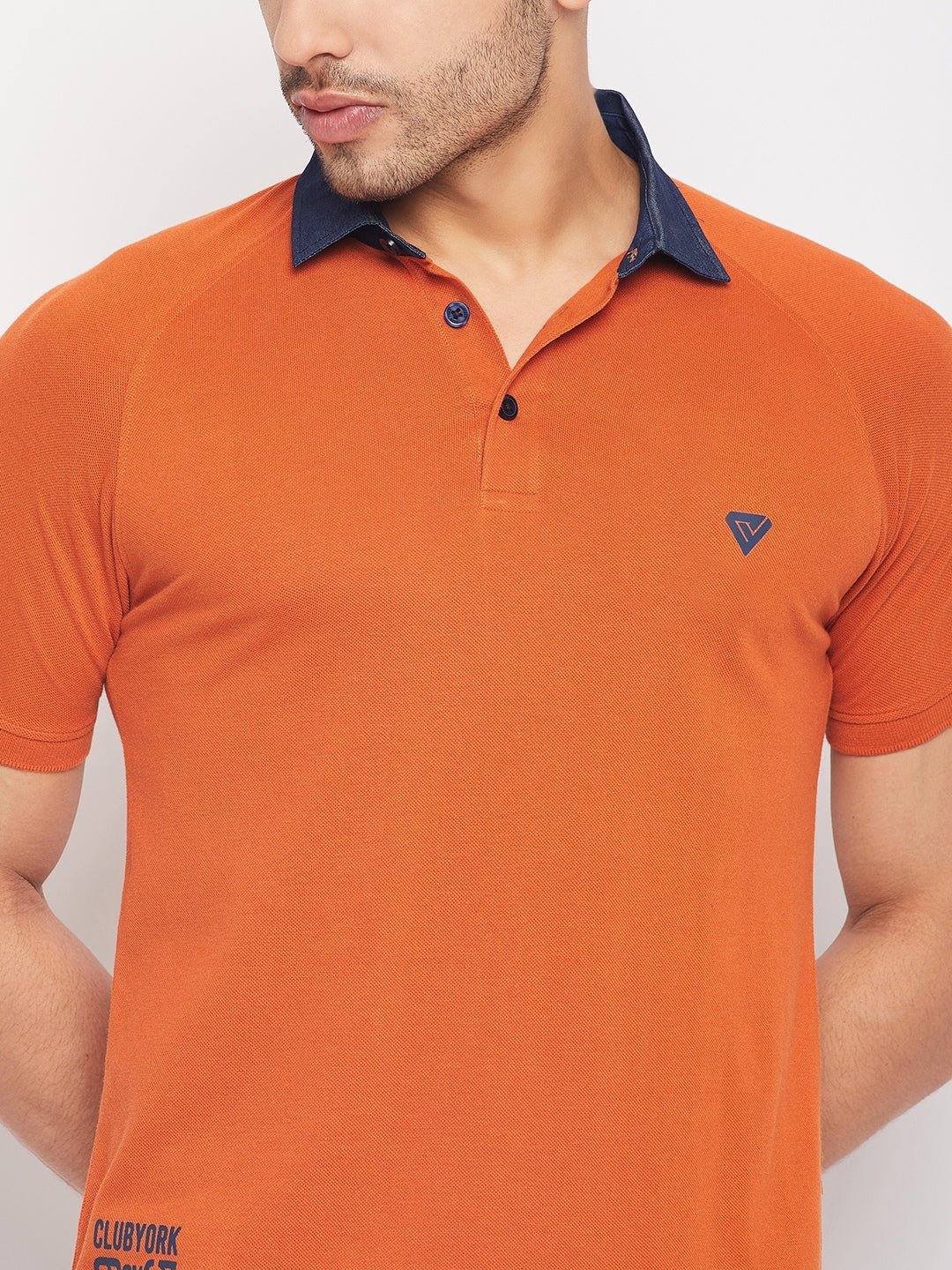 Orange Polo T-Shirt - clubyork