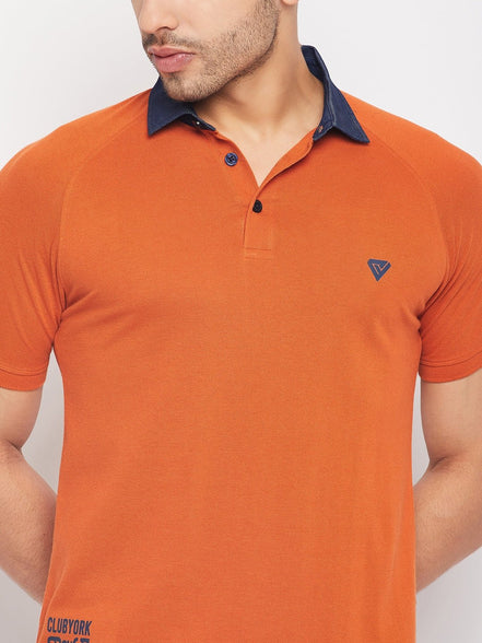 Orange Polo T-Shirt - clubyork