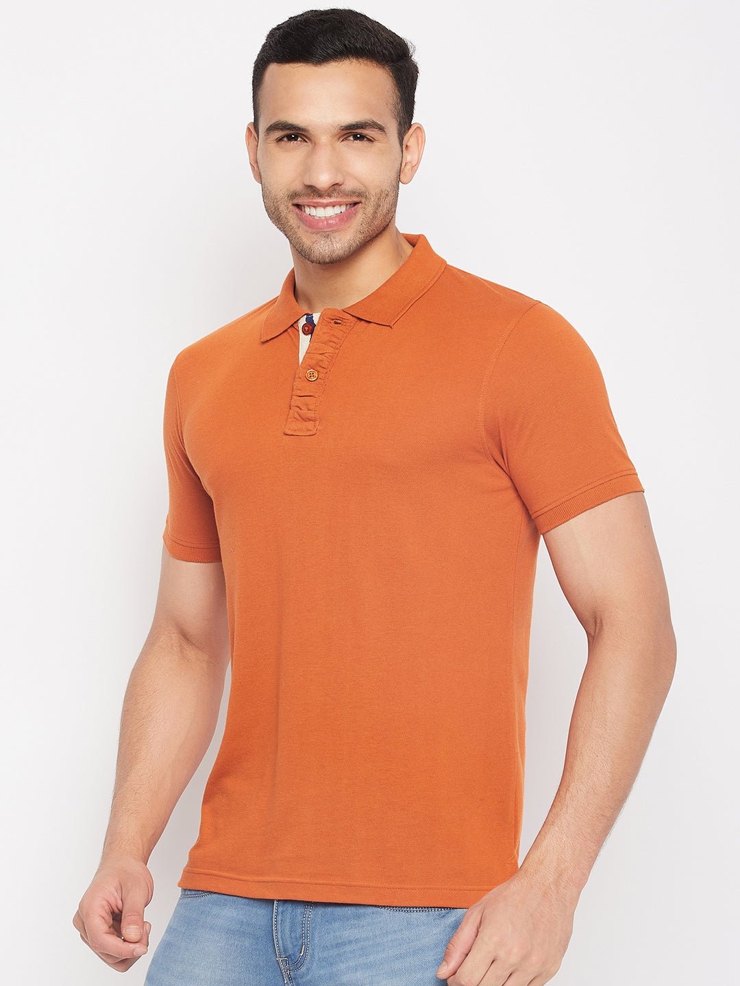 Orange Polo T-Shirt - clubyork