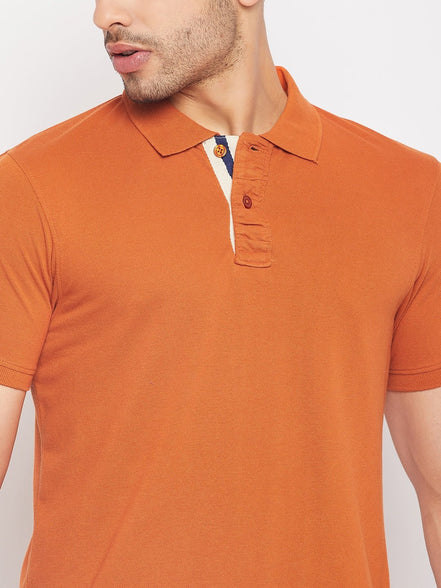 Orange Polo T-Shirt - clubyork