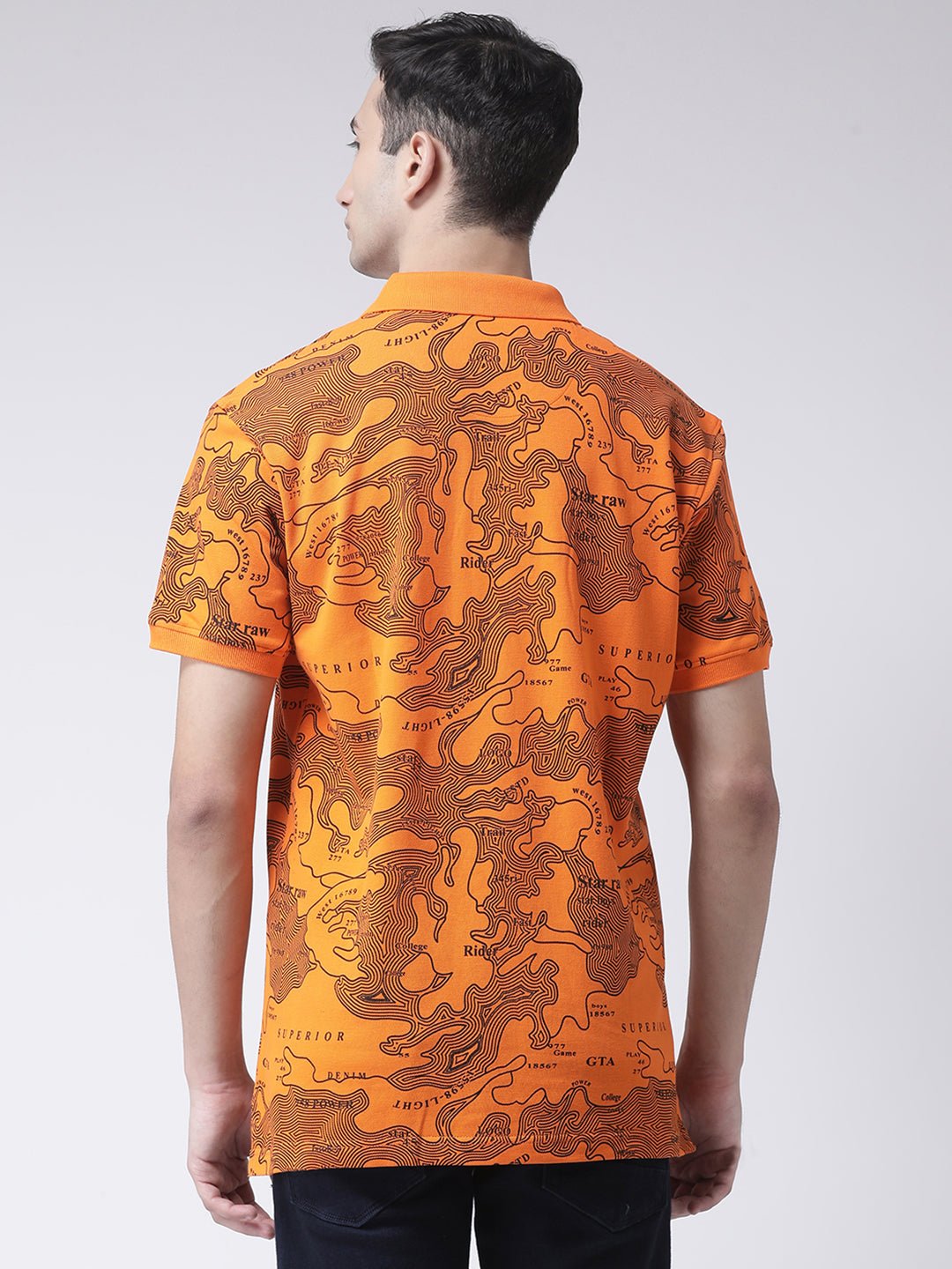Orange Polo T-shirt - clubyork