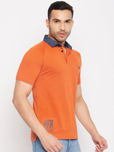 Orange Polo T-Shirt - clubyork