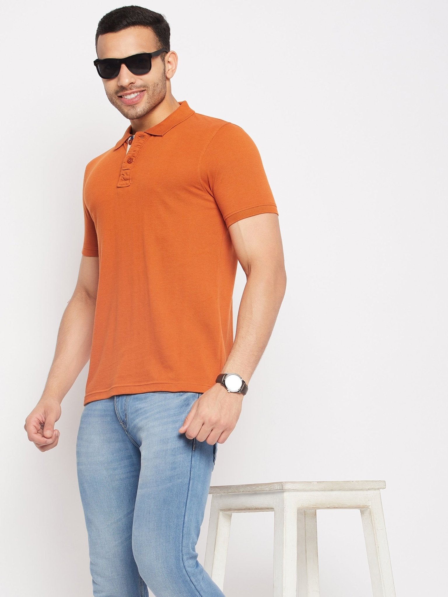Orange Polo T-Shirt - clubyork