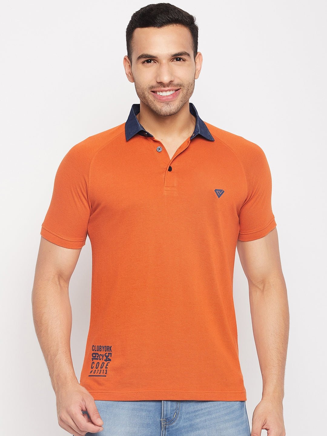 Orange Polo T-Shirt - clubyork