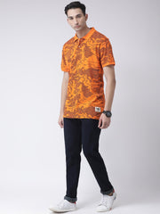 Orange Polo T-shirt
