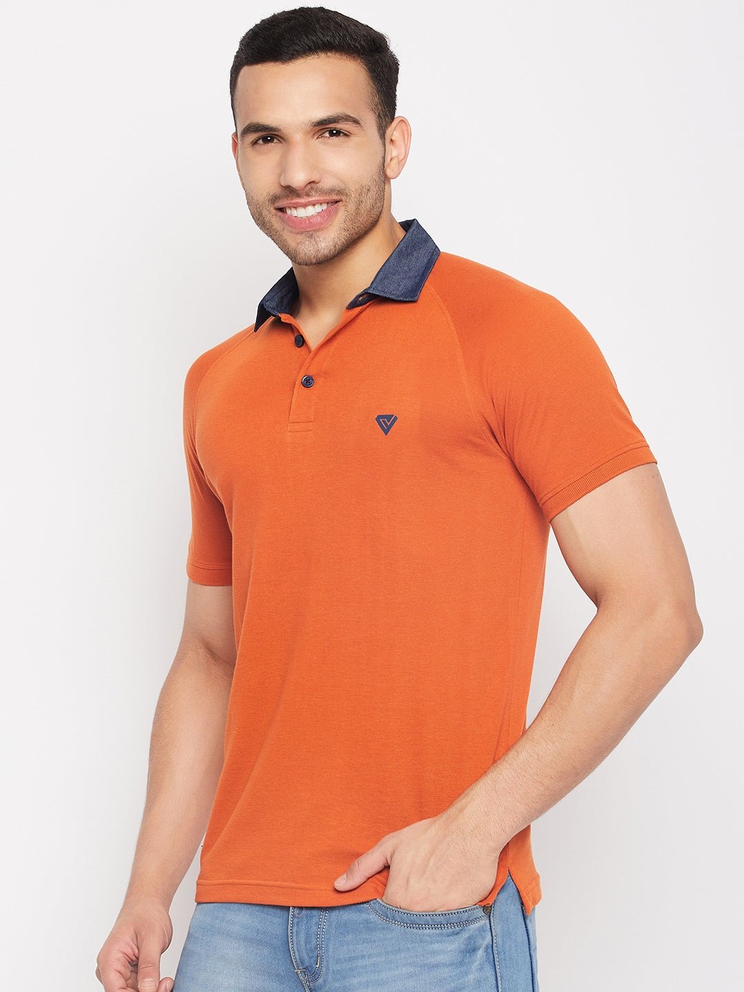 Orange Polo T-Shirt - clubyork