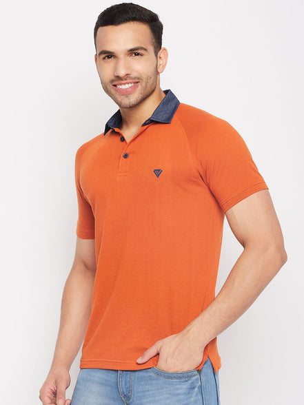 Orange Polo T-Shirt - clubyork