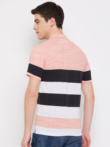 Peach Polo T-Shirt