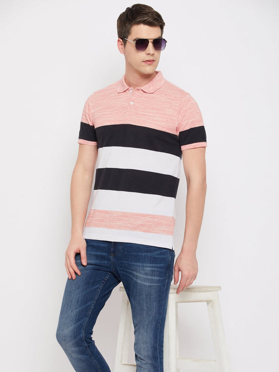 Peach Polo T-Shirt - clubyork