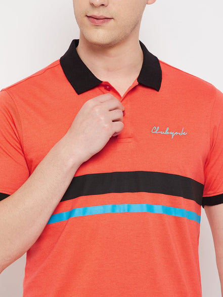Peach Polo T-Shirt - clubyork