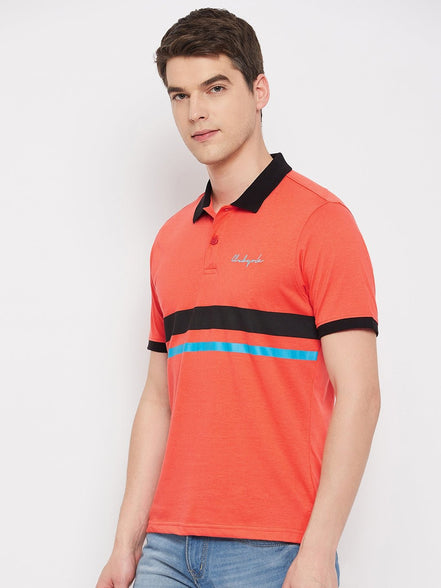 Peach Polo T-Shirt - clubyork