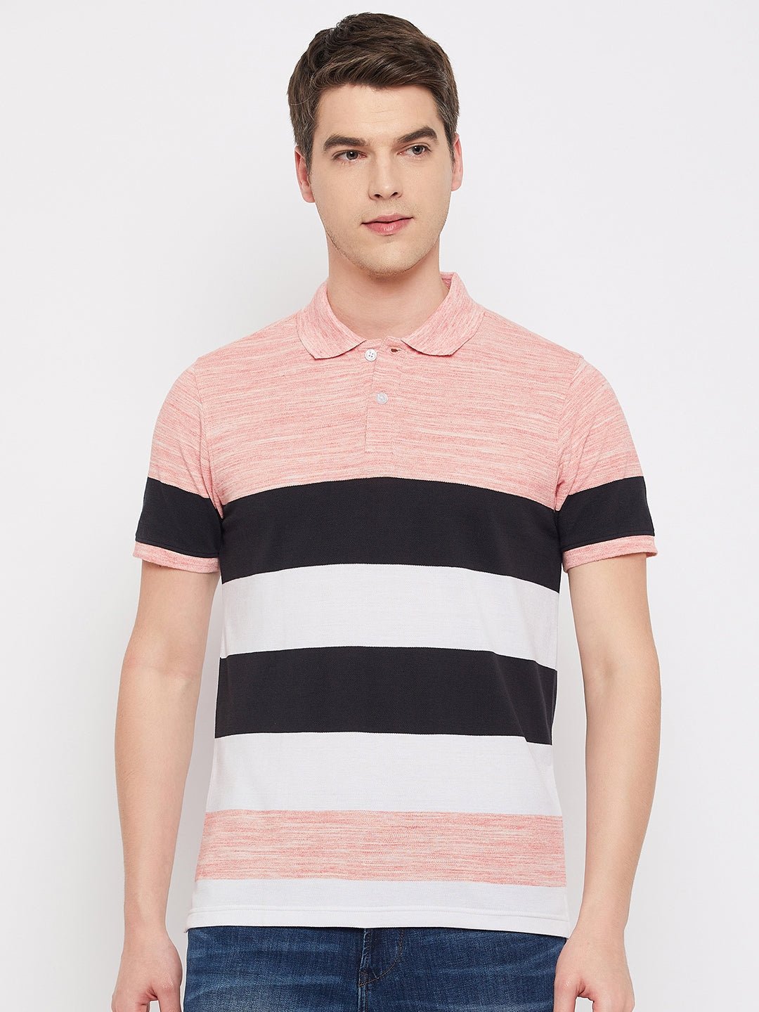 Peach Polo T-Shirt - clubyork