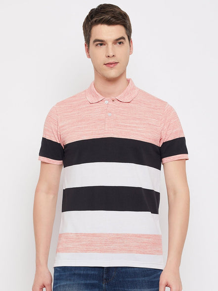 Peach Polo T-Shirt - clubyork