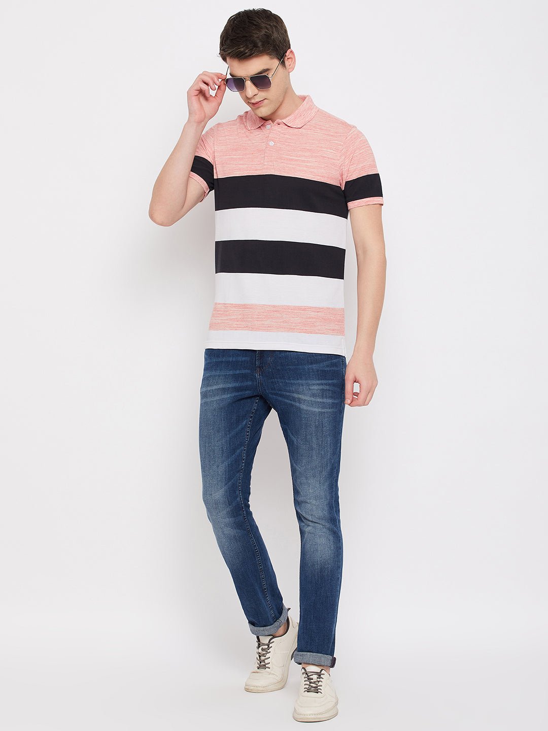 Peach Polo T-Shirt - clubyork