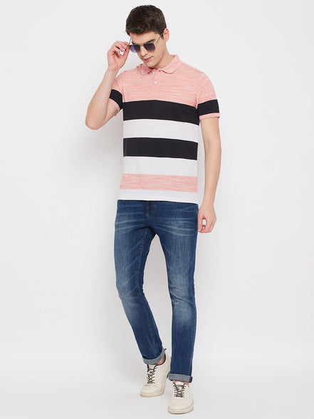 Peach Polo T-Shirt - clubyork
