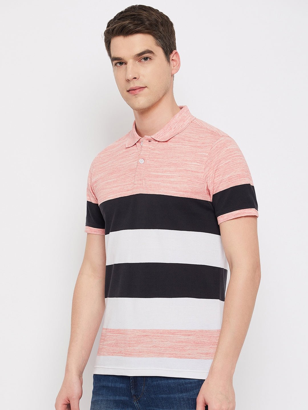 Peach Polo T-Shirt - clubyork