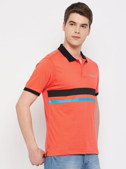 Peach Polo T-Shirt - clubyork