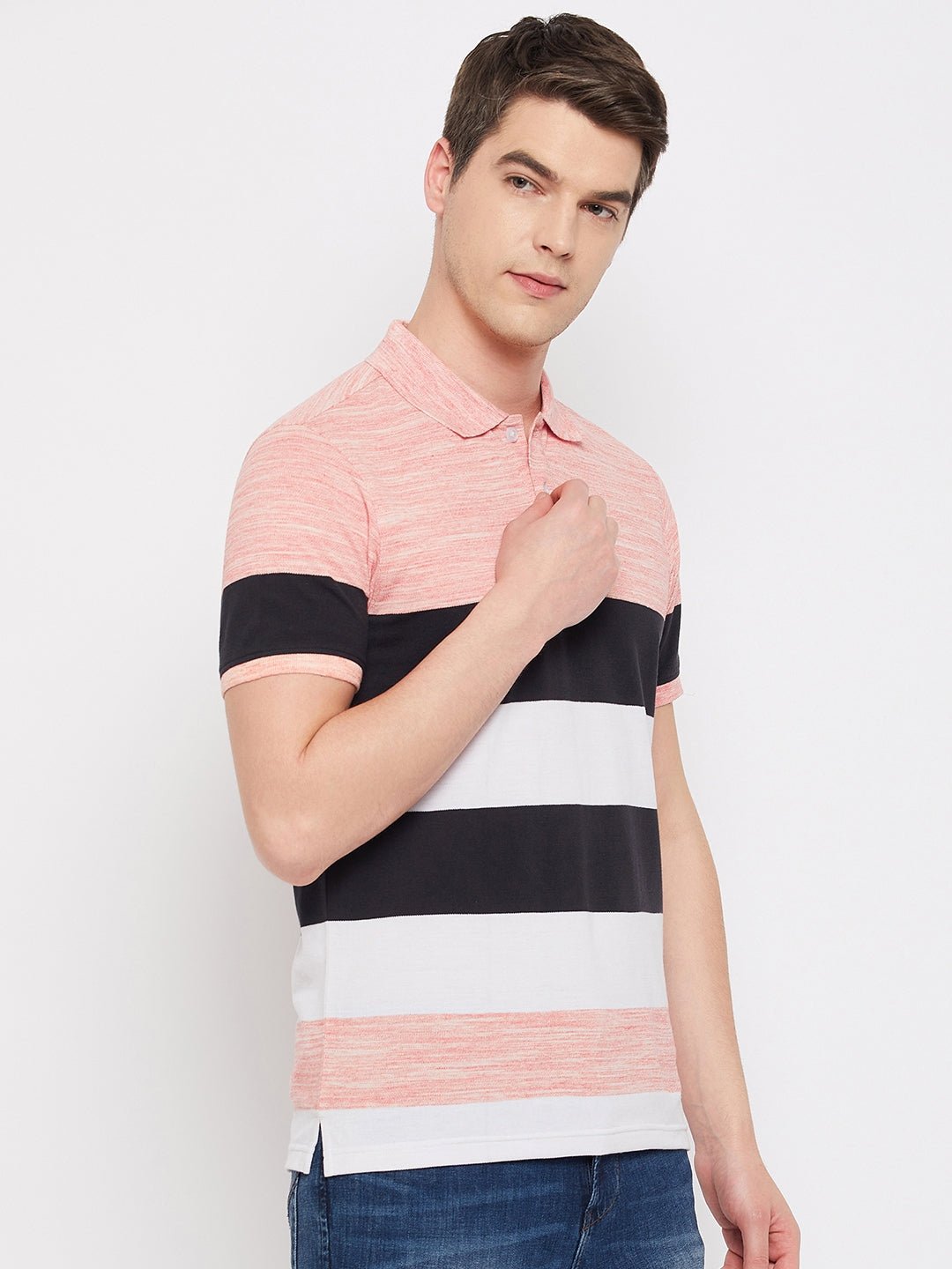 Peach Polo T-Shirt - clubyork